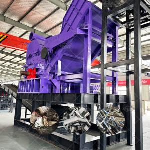 Quality Hammer Mill Metal Shredder Waste Metal Recycling Machine Scrap Metal Iron Crusher wholesale