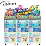 Coin Operated Real Catch Fishing Machine Children Catching Crab Lobster Vending