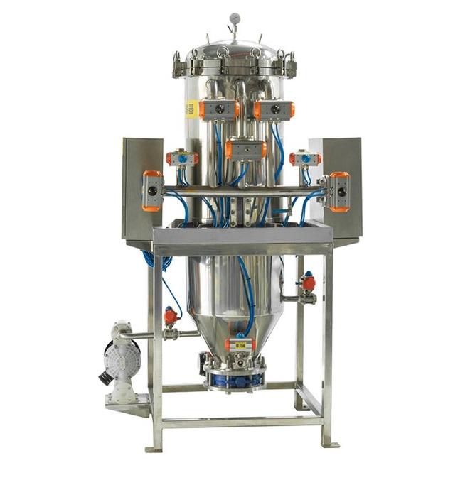 50kg Vertical Pressure Leaf Filter for Chemical and Other Industrial Filtration Needs