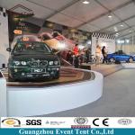 Custom 30 X 50 Frame Tent White , Water Resistant Tent For Auto Show Exhibition