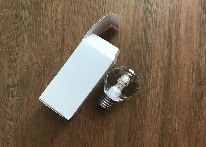 4000k Small Led Candle Lights , 4.3w Candle Shaped Led Bulbs E27 80ra Saa
