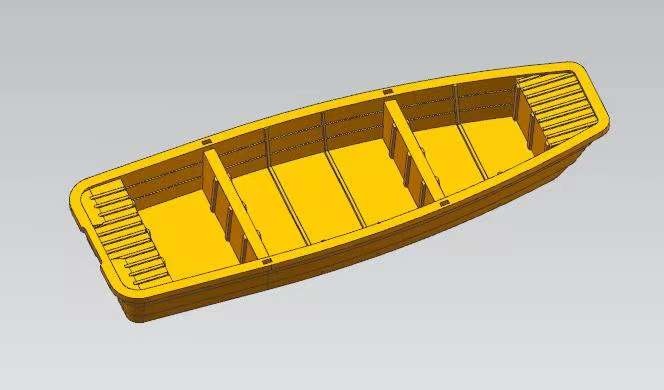 Forging Boat Mould 3.6 Meters High Hardness Lightweight