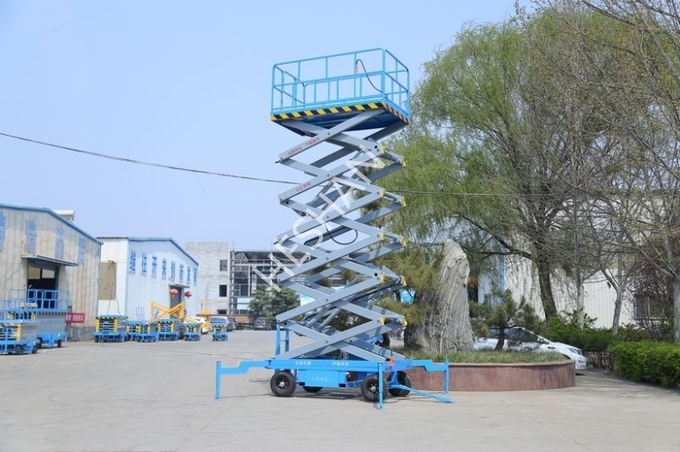 12M 14M 16M 18M Mobile Scissor Lift Platform Electric One Man Hydraulic Lift