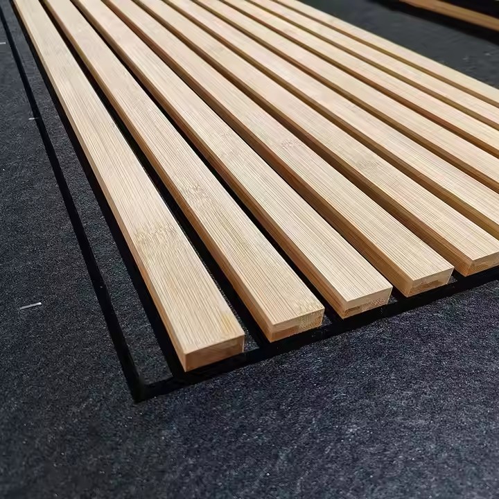 21mm Interior Acoustic Slat Wood Panels Sound Insulation Wall Panelling