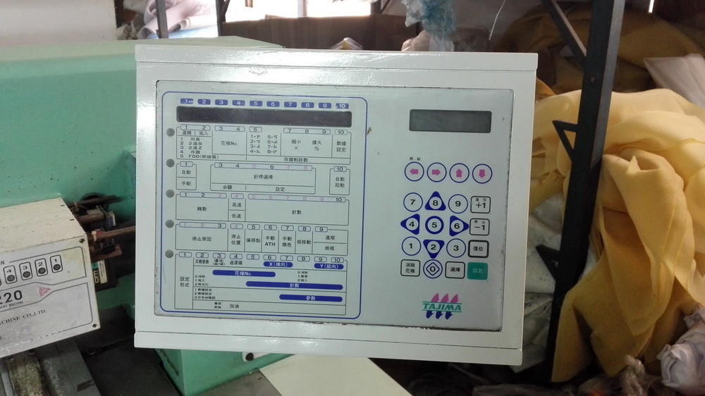 Tajima Old Embroidery Machine , Used Monogram Machine 330 X 680mm