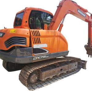 Quality Second Hand DOOSAN DX75C-9 Excavator For Crushing Used Equipment wholesale