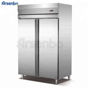 Quality SS304 Double Door Kitchen Fridge Freezer 1100L 1360L Practical wholesale