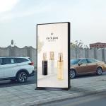 3500Nits Ip65 Waterproof Digital Signage Outdoor Displays 4K Floor Standing