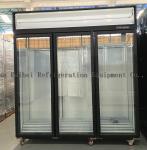 Convenience Store Upright Glass Door Freezer Fridge Refrigeration Equipment