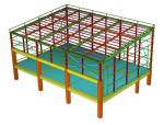 Earthquake Proof Steel Framed Agricultural Buildings Metal Agricultural Sheds