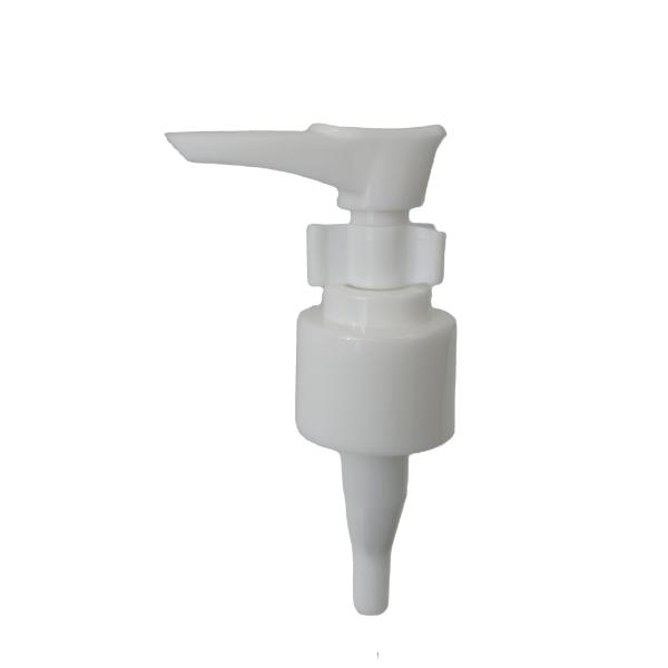 Plastic PP Ribbed Closure Left-Right Grip Lock Shower Cream Dispenser for Body