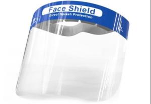 Quality Anti Dizziness PET Wrap Around Protective Face Shield wholesale