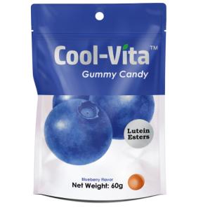 Quality Natural Lutein Esters Adult Gummy Candy Gelatin / Pectin Material Gluten Free wholesale
