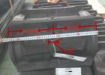 Rubber Material Agricultural Tracks Tear Resistance For KUBOTA Harvesters