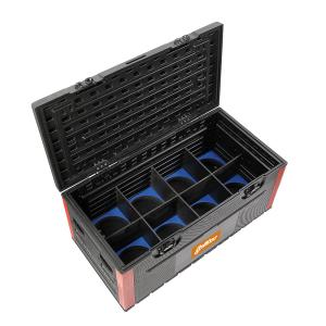 Quality HDPE Plastic Led Par Flight Case PE Lighting Equipment Case Custom Logo wholesale