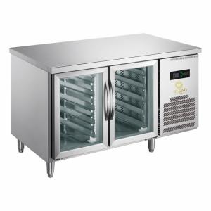 Quality 220V-240V 5℃ -0℃ Double Glass Door Industrial Refrigeration Equipment 150L Display Chiller wholesale