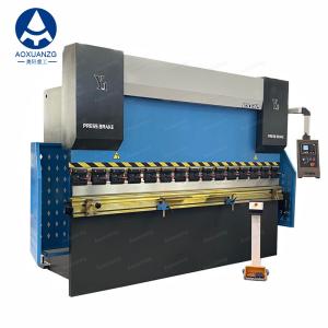 Quality 4mm Carbon Steel Hydraulic NC Press Brake 3200mm Press Bending Machine 100T With E21 wholesale