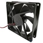 6000RPM Energy Efficient Cooling Fan , 0.15A 12V 9.2cm PC Case Fan 4 Pin
