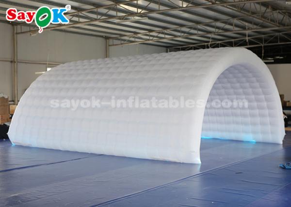 Inflatable Family Tent White Sports Entrance Inflatable Air Tent Easy To Clean