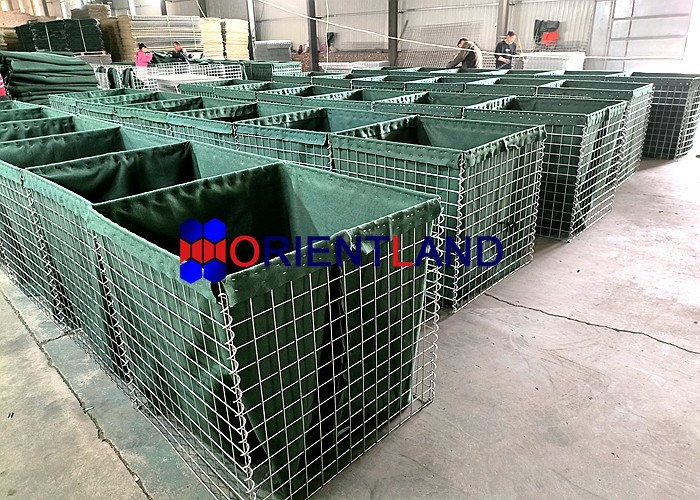 MIL9 1.0x0.76x9.14m blast barrier Uv-Resistant 400g non-woven polypropyle Geotextile