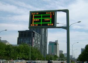 Quality Traffic Safety P16 LED Road Signs Solar Electrical Energy Generation wholesale