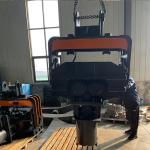 Hydraulic Excavator Mounted Vibro Hammer Vibratory Sheet Pile Driver
