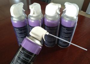 Quality Power Air Duster , Aerosol Electronics Cleaner For PC Boards / CD Players / Keyboards wholesale