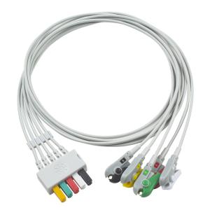 Quality Siemens/Drager 5956359 MP03414 ECG Leadwire 5Lead ECG Detachable Cable wholesale