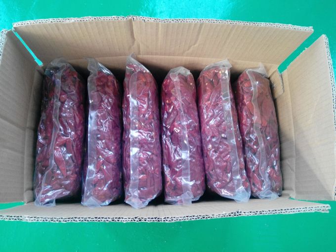 Dehydrating Sanying Tianjin Red Chilies Hot Peppers Mala Dried 20000SHU