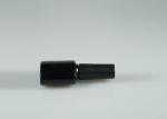 Oval Black Empty Glass Nail Polish Bottles , Empty Gel Polish Bottles With Soft