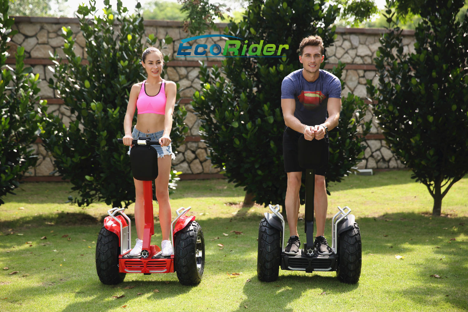Double Battery 4000W Brushless Motor Segway Elctric Scooter For Golf Ecorider E8