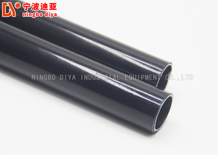 Weled Steel Lean Tube Cold Rolled With PE Coating ESD Black Color