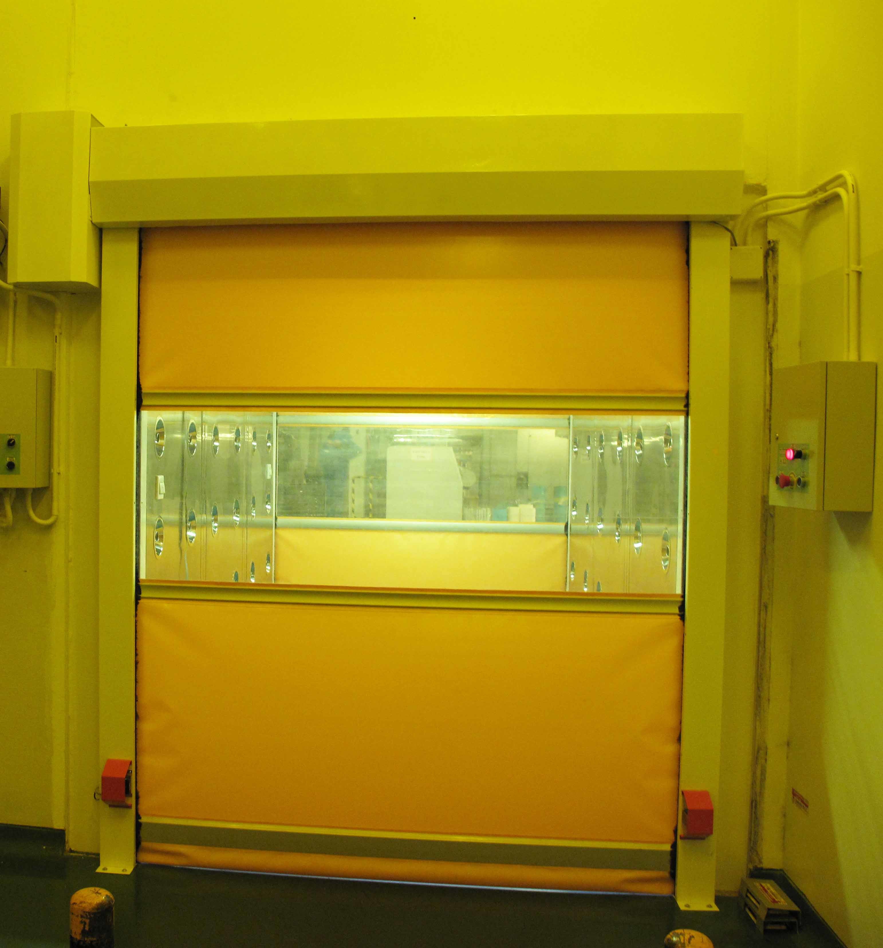Cargo Air Shower Cleanroom With Automatic Shutter Door