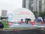 20m Heat Proof Aluminium Geodesic Dome Tent UV Resistant
