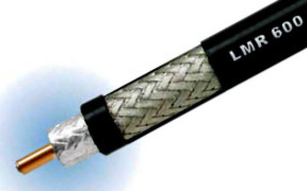 4.47mm Bare Copper Low Loss 600 RF Coaxial Cable for WISP, WiMax, SCADA