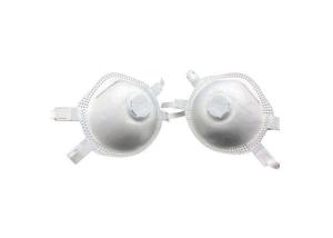 Quality Excellent Filtration Valved Dust Mask Non Woven Fabric Non Irritating wholesale