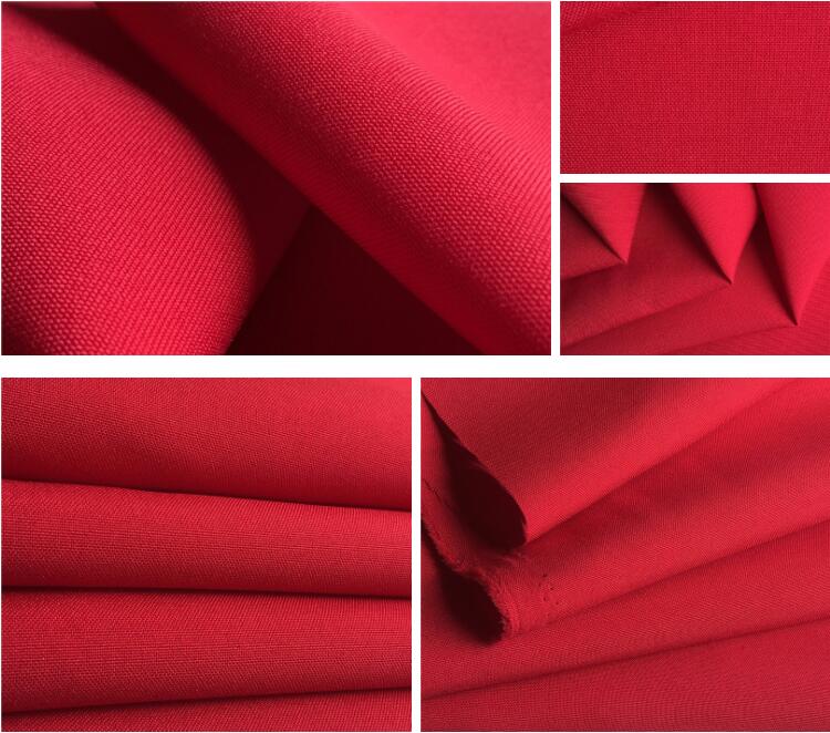 Woven Polyester 450D DTY Oxford Plain 205GSM Minimatt Fabric