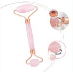Transparent Acrylic Handle Jade Stone Rollers