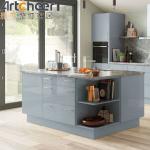 Mail Packing Wood Melamine Modern Furniture Kitchen Cabinet with E0 Grade