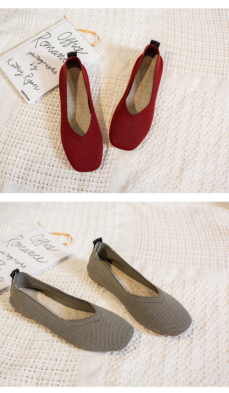 Wholesale Breathable Fashion Low Heel Loafers Women Elegant Flat Dress Shoes For Ladies