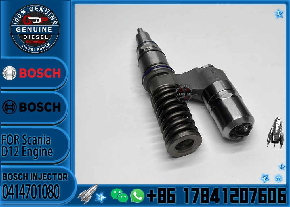 Original Diesel Fuel Unit Injector 0414701080 0414701081 For SCANIA 124 DC12.01 EURO 3 11.7D 1440580