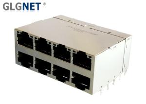 Quality GLGNET 2X4 10G RJ45 Connector 8 Ports Light Pipes CAT6 Cable For 5G Network wholesale