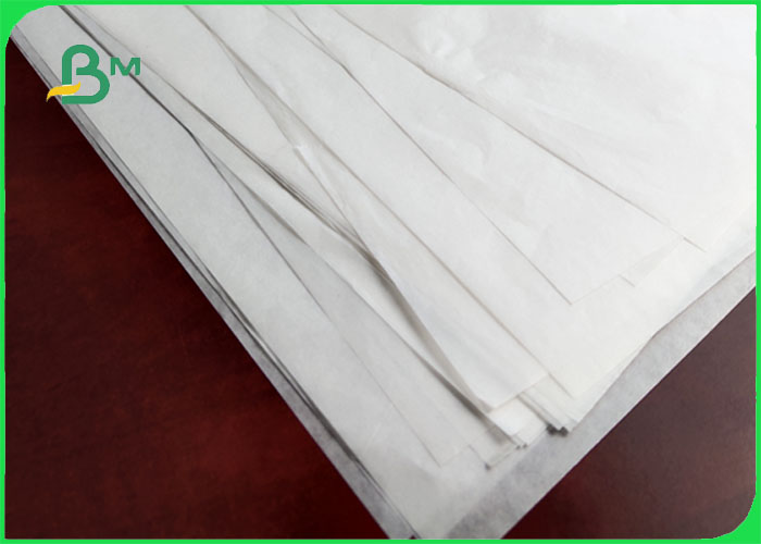 FDA & SGS 33 ~ 38gsm Translucent Cupcake Liner Paper White Color In Sheet