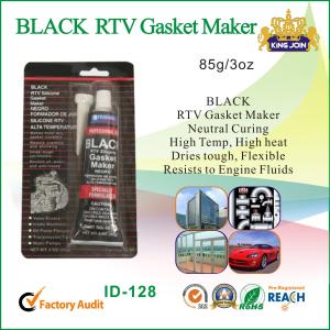 Quality High Temp Neutral Cure Silicone Sealant For Vehicle Body , Black Gasket Maker wholesale