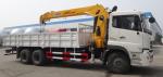 Professional Special Purpose Trucks DFL1250 10 Ton Crane Truck For Cango