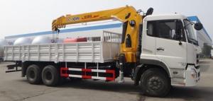Quality Dongfeng DFL1250 6X4 Truck Mounted Crane With Cummins C245 20 Engine wholesale
