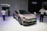Pure Electric Toyota BZ3 Car Front Wheel Drive 300 Miles Range