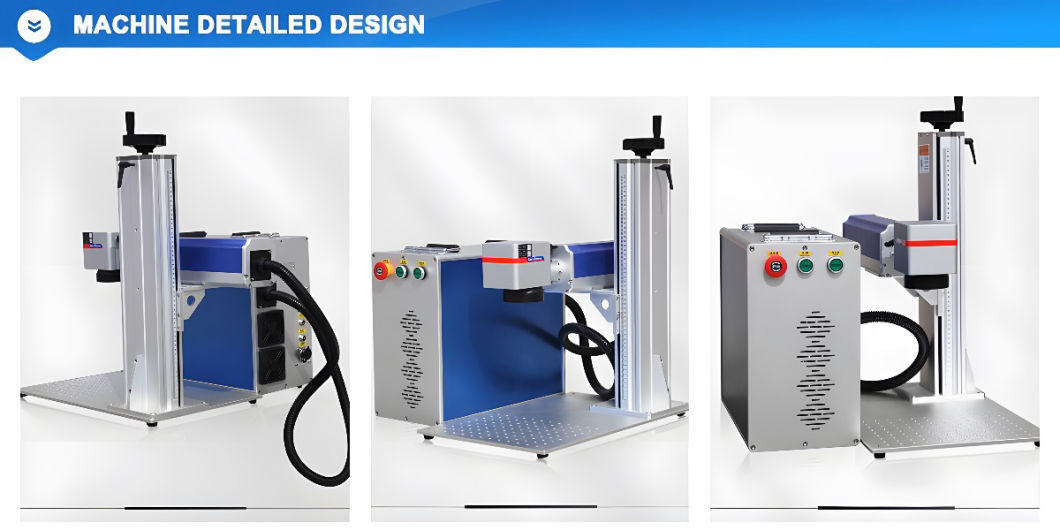 High Quality Low Price Portable Fiber Laser Marking Machine Metal Free Sample Marking Mini Laser Marker