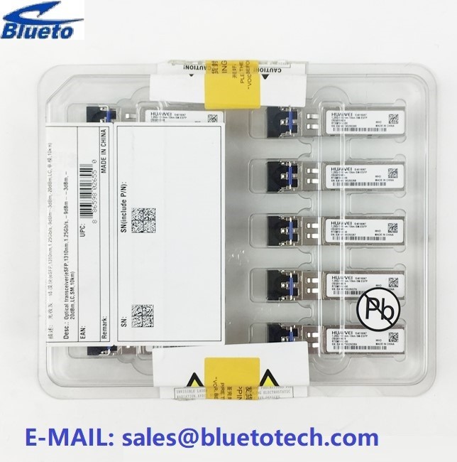 HUAWEI 34062523 ESFP 1310nm 1.25G 1310nm 10km LC Low Speed Transceiver 1.25G 10km Single Mode Module