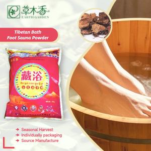 Quality 100% Natural Herbal Foot Detox Tibetan Herbal Foot Soak For Sweating wholesale
